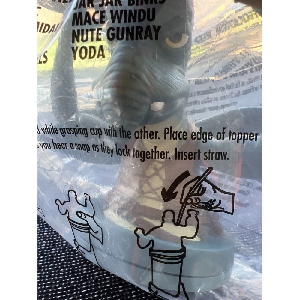 Star Wars Episode I WATTO Cup Topper KFC Taco Bell Pizza Hut LUCAS 1999 NIP